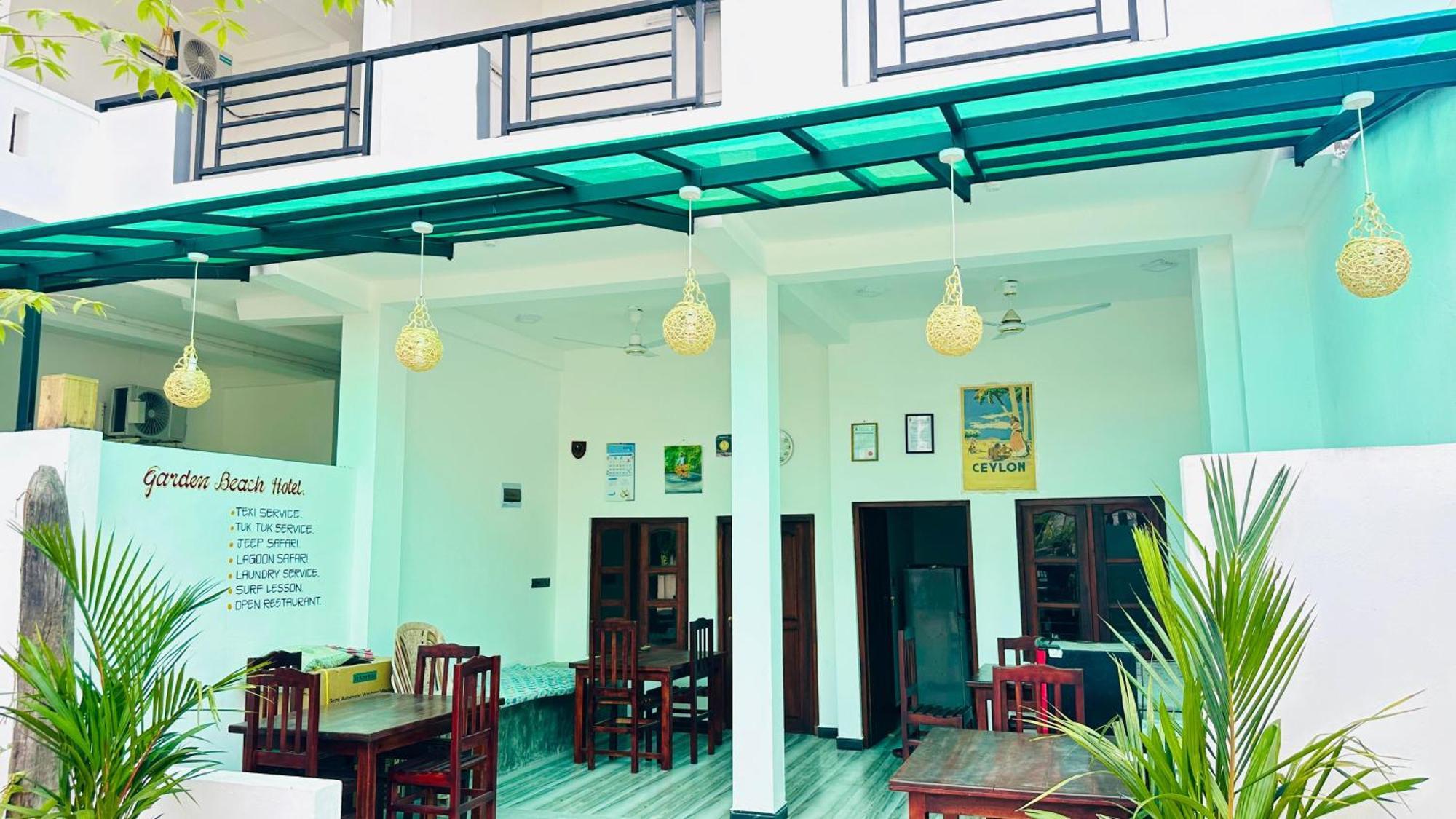 Garden Beach Hotel Arugam Bay Dış mekan fotoğraf